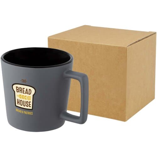 Cali 370 ml Keramiktasse mit matter Oberfläche