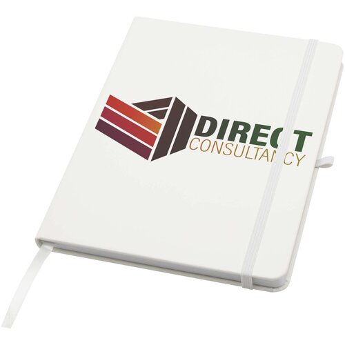 Teak A5 Hardcover Notizbuch, liniert, aus recyceltem Material