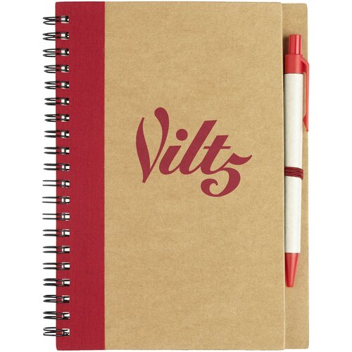 Priestly A6 Recycling Notizbuch mit Stift