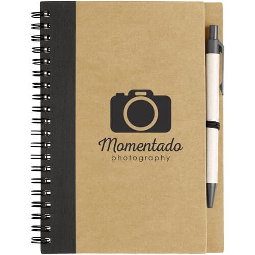Priestly A6 Recycling Notizbuch mit Stift