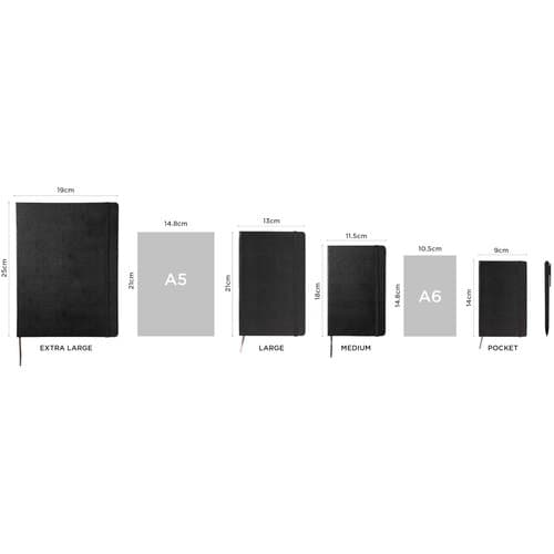 Moleskine Classic Hardcover Notizbuch XL – liniert