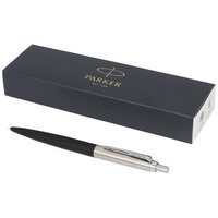 Parker Jotter XL matt mit Kugelschreiber mit Chromverzierung blaue Mine