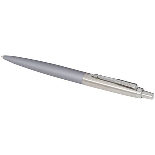 Parker Jotter XL matt mit Kugelschreiber mit Chromverzierung (blaue Mine)