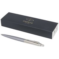 Parker Jotter XL matt mit Kugelschreiber mit Chromverzierung blaue Mine