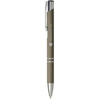 Moneta Soft Touch Druckkugelschreiber schwarze Mine