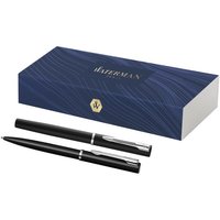 Waterman Allure set aus Kugelschreiber und Tintenroller blaue Mine