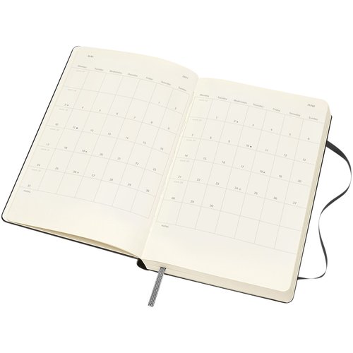 Moleskine Hardcover 12 Monate Tageskalender