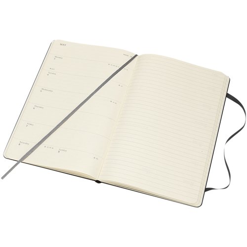 Moleskine Hardcover 12 Monate Wochenkalender L