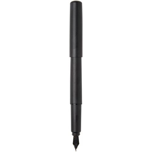 Lucetta Füllfederhalter aus recyceltem Aluminium (schwarze Mine)