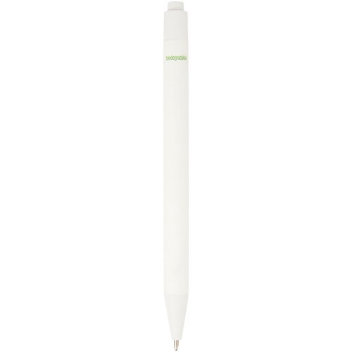 Chartik Kugelschreiber aus recyceltem Papier mit matter Oberfläche, einfarbig (schwarze Mine)