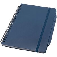Thalaasa A5 Hardcover Notizbuch mit Kugelschreiber schwarze Mine