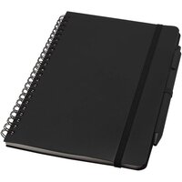 Thalaasa A5 Hardcover Notizbuch mit Kugelschreiber schwarze Mine