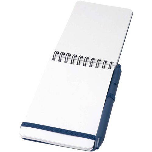 Thalaasa A6 Hardcover Notizbuch aus Ocean Bound Kunststoff mit Kugelschreiber (schwarze Mine)