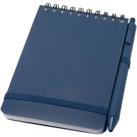 Thalaasa A6 Hardcover Notizbuch aus Ocean Bound Kunststoff mit Kugelschreiber schwarze Mine