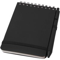 Thalaasa A6 Hardcover Notizbuch aus Ocean Bound Kunststoff mit Kugelschreiber schwarze Mine