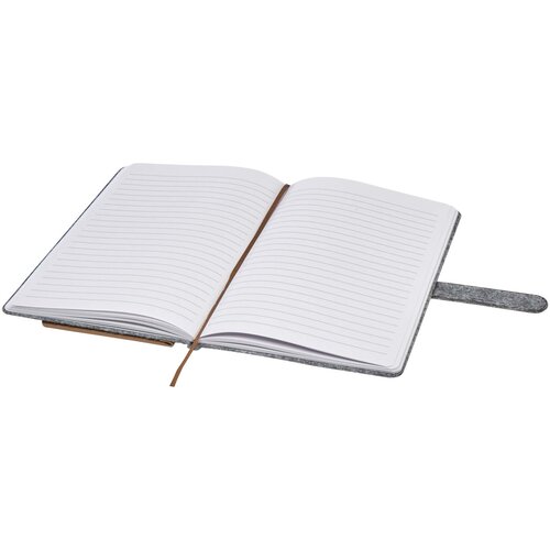 Viviana A5 Notizbuch aus recyceltem Filz und Kork