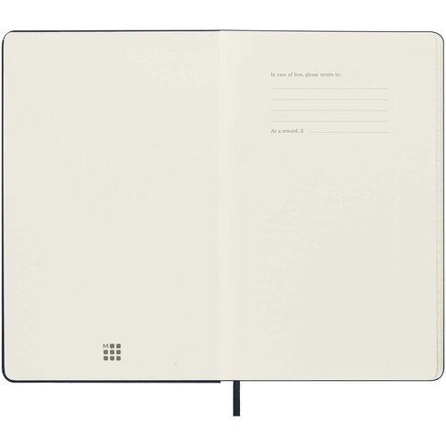 Moleskine Hardcover 12 Monate Wochenkalender L vertikal