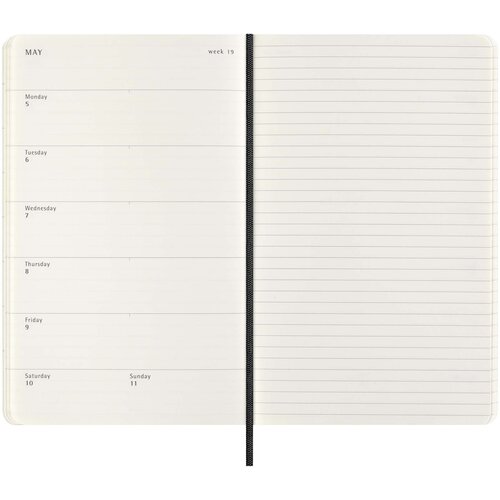 Moleskine 100 % VEGEA®. Boa Softcover 12 Monate Wochenkalender L