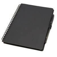 Slate A5 wiederverwendbares Hardcover Notizbuch und Stiftset schwarze Mine