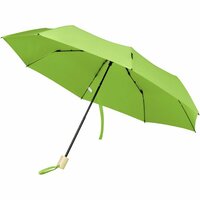 Birgit 21 faltbarer winddichter Regenschirm aus recyceltem PET