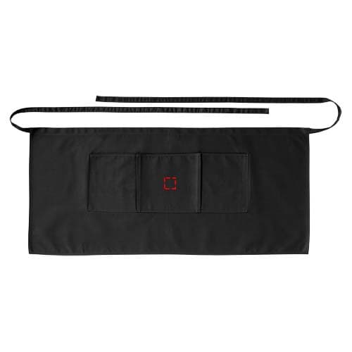 Lega kurze 240 g/m² Schürze – Druckbeispiel Textil Stick max. 36cm², 57 x 57 mm - Mittlere Tasche