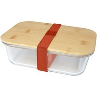 Roby GlasBrotdose mit Bambusdeckel