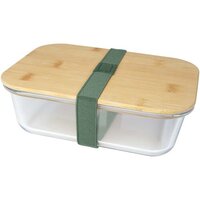 Roby GlasBrotdose mit Bambusdeckel