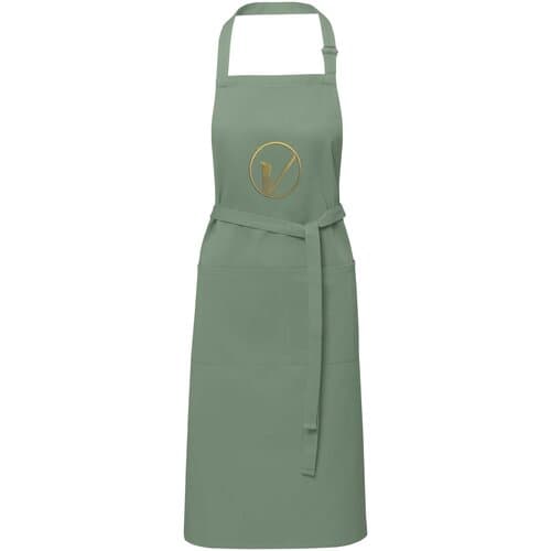 Andrea 240 g/m² Schürze mit verstellbarem Nackenband