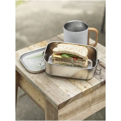 Titan 750 ml Lunchbox aus recyceltem Edelstahl