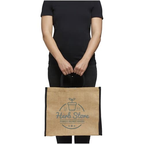 Harry farbige Jute Tragetasche 25L