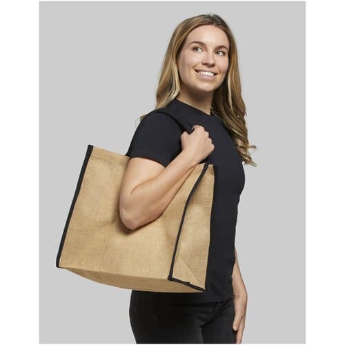 Harry farbige Jute Tragetasche 25L