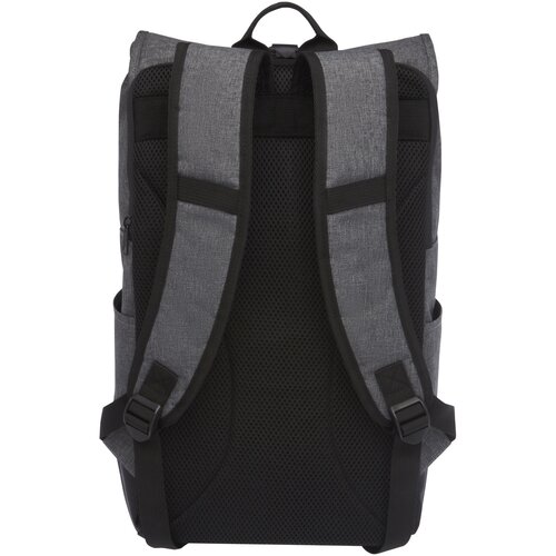 Hoss 15,6" GRS recycelter Rolltop Laptop-Rucksack 12L