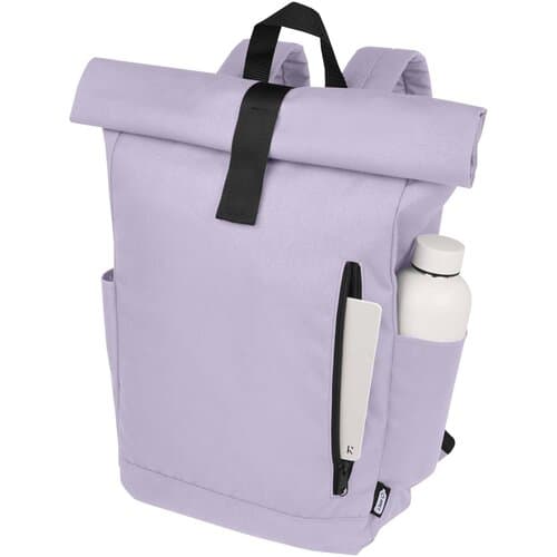 Byron 15,6" GRS RPET Roll-Top Rucksack 18 L