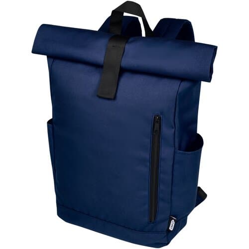 Byron 15,6" GRS RPET Roll-Top Rucksack 18 L