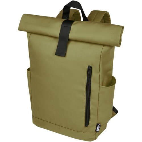 Byron 15,6" GRS RPET Roll-Top Rucksack 18 L