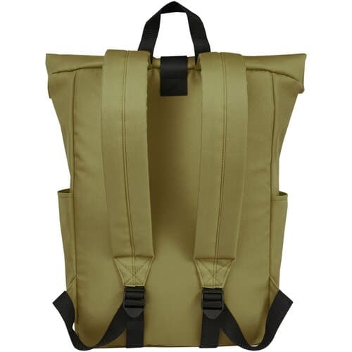 Byron 15,6" GRS RPET Roll-Top Rucksack 18 L