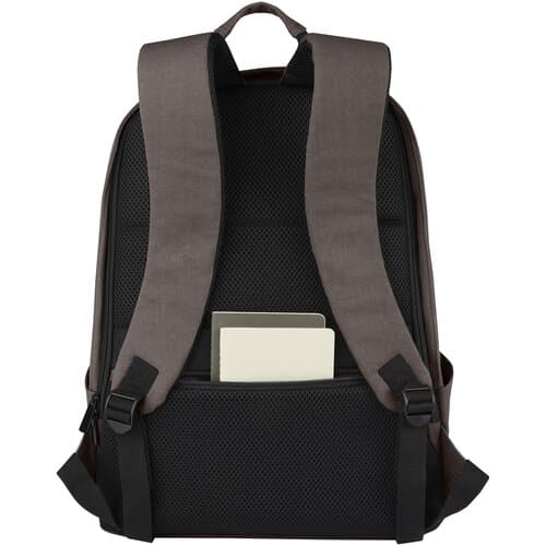 Joey 15,6 Zoll Anti-Diebstahl Laptop Rucksack 18 L aus GRS-recyceltem Canvas