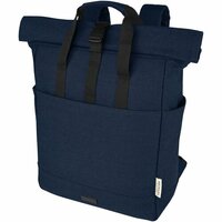 Joey 15 GRS Rolltop Laptoprucksack aus recyceltem Canvas 15 L