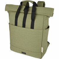 Joey 15 GRS Rolltop Laptoprucksack aus recyceltem Canvas 15 L