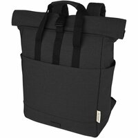 Joey 15 GRS Rolltop Laptoprucksack aus recyceltem Canvas 15 L