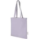 Madras 140 g/m² Baumwoll Tragetasche aus GRS recycelter Baumwolle, 7L