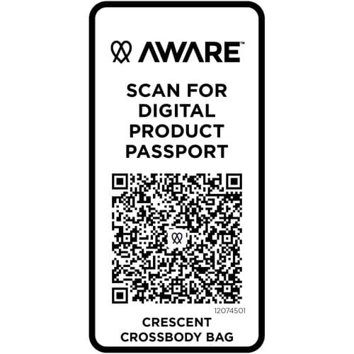 Crescent 500 g/m² Aware™ recycelte Umhängetasche
