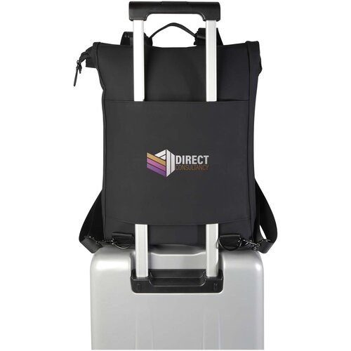 Turner 15,6" GRS-recycelter Rolltop Laptop-Rucksack 12 L