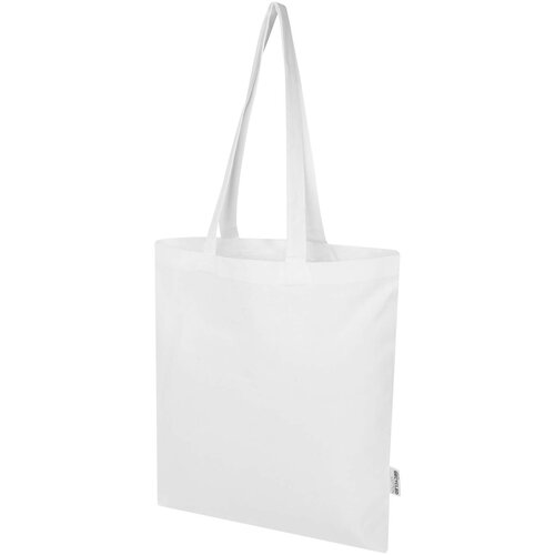 Madras Blend 140 g/m² Tragetasche aus GRS-recycelter Baumwolle 7L