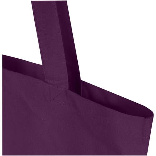 Madras Blend 140 g/m² Tragetasche aus GRS-recycelter Baumwolle 7L