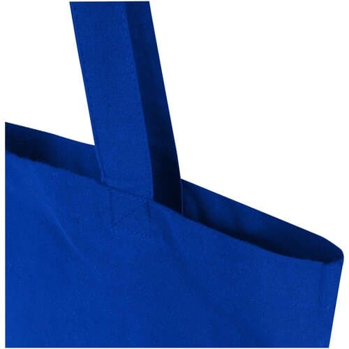 Madras Blend 140 g/m² Tragetasche aus GRS-recycelter Baumwolle 7L