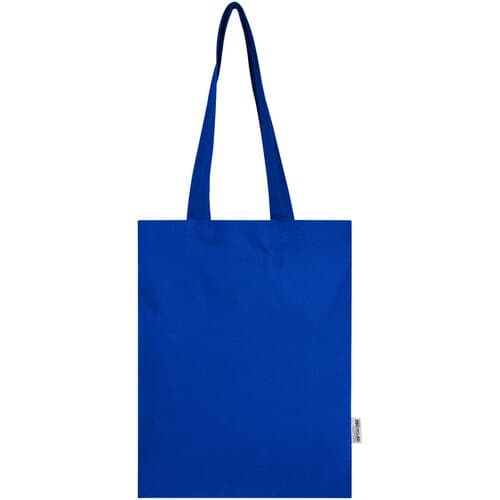 Madras Blend 140 g/m² Tragetasche aus GRS-recycelter Baumwolle 7L