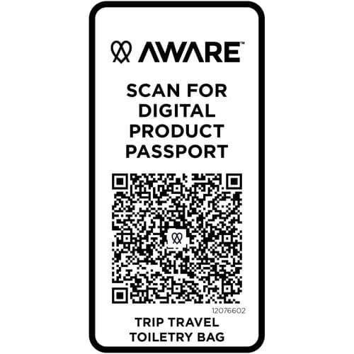 Trip Aware™ Recycelter Reisekulturbeutel 6 L