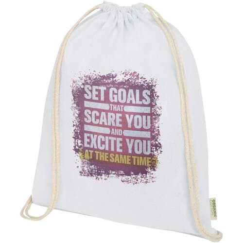 Odisha 140 g/m² OCS Bio-Sportbeutel 5L