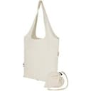 Madras Blend 140 g/m², GRS-zertifizierte, faltbare Baumwoll Tragetasche, 7 l